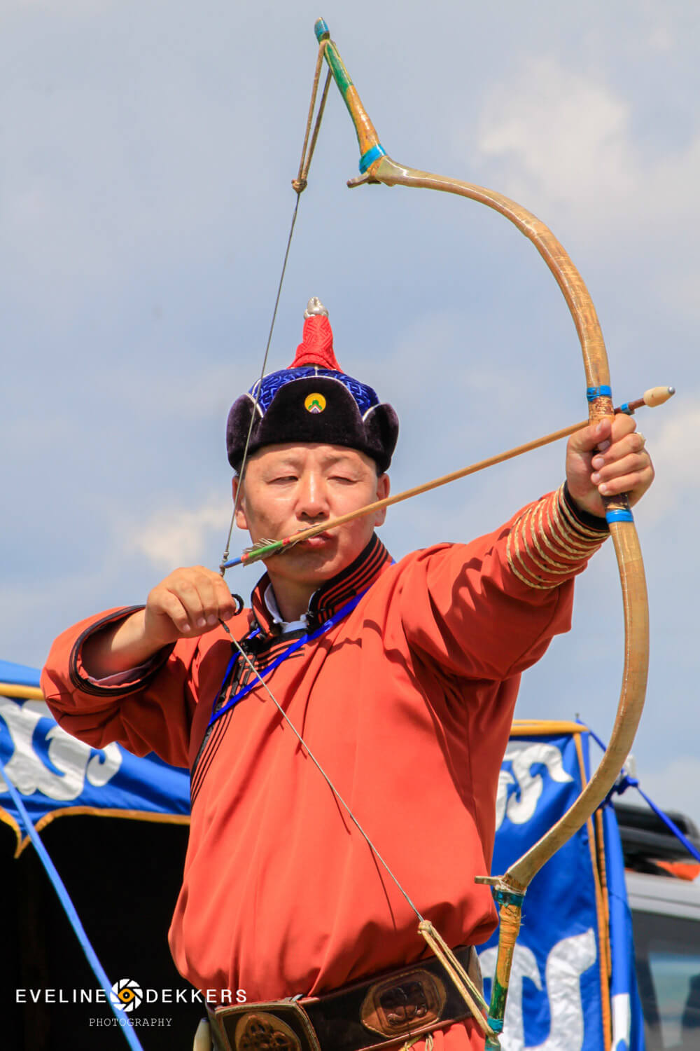 Archery at Naadam Festival