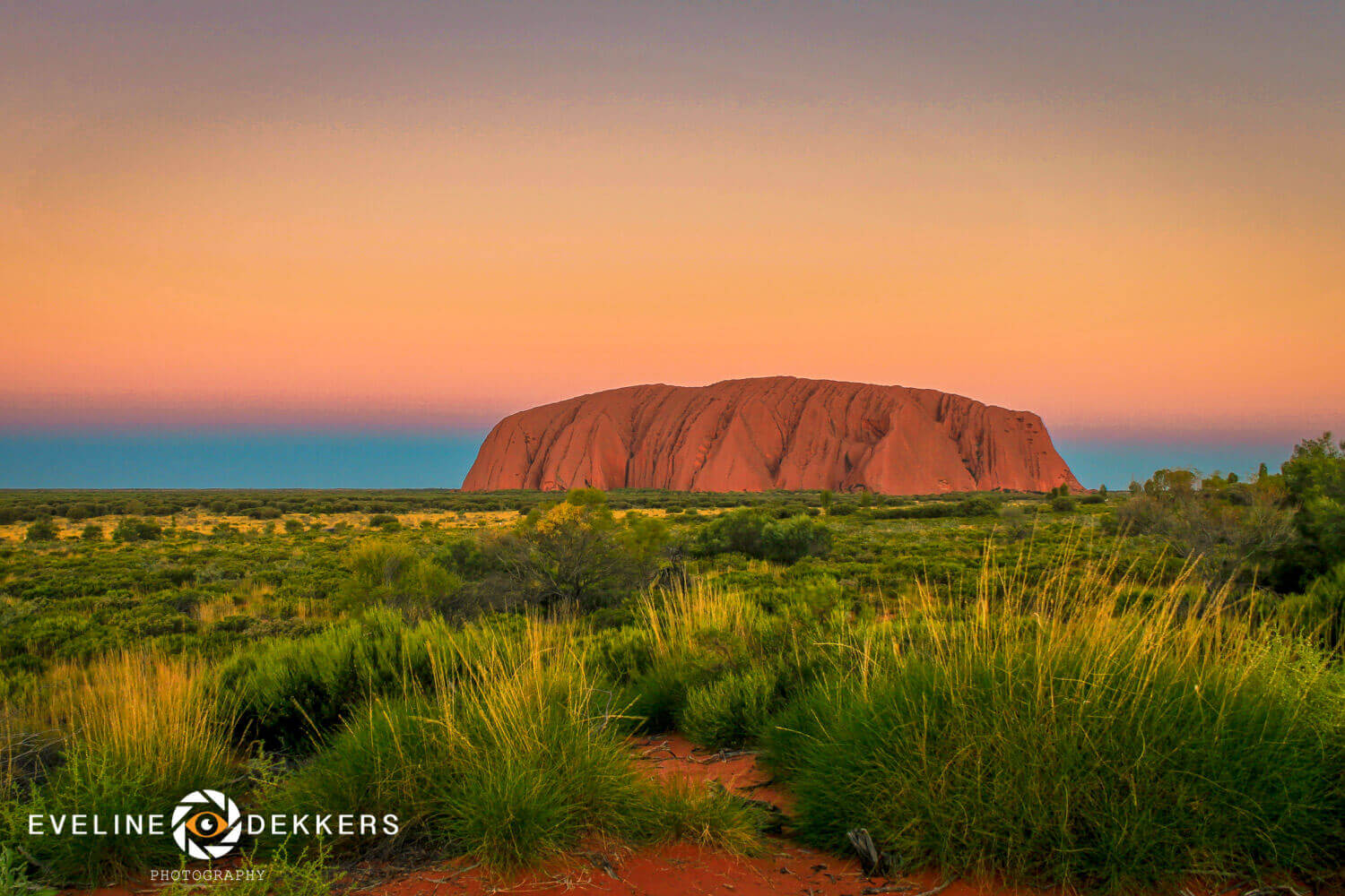 Uluru during sunset - Australia